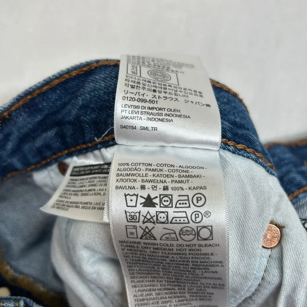 Levi's‎ 501 Jeans 36x29 (Tag 38x30) Straight Leg Button Fly Medium Wash Denim